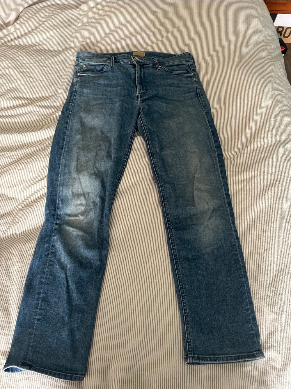 MOTHER women’s mid rise dazzler ankle Straight sz 29
